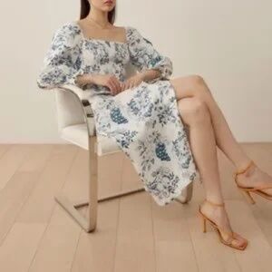 Reformation Gitane Linen Dress - Corsica